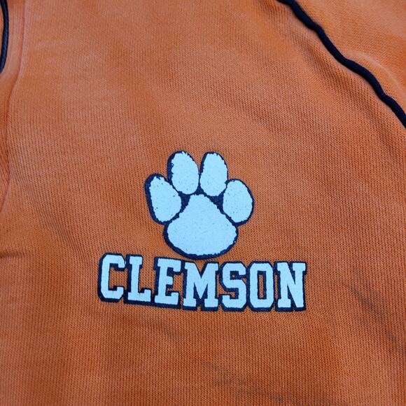 Vintage Clemson University Sweatshirt Womens XL 23x23 Boxy - Picture 14 of 15